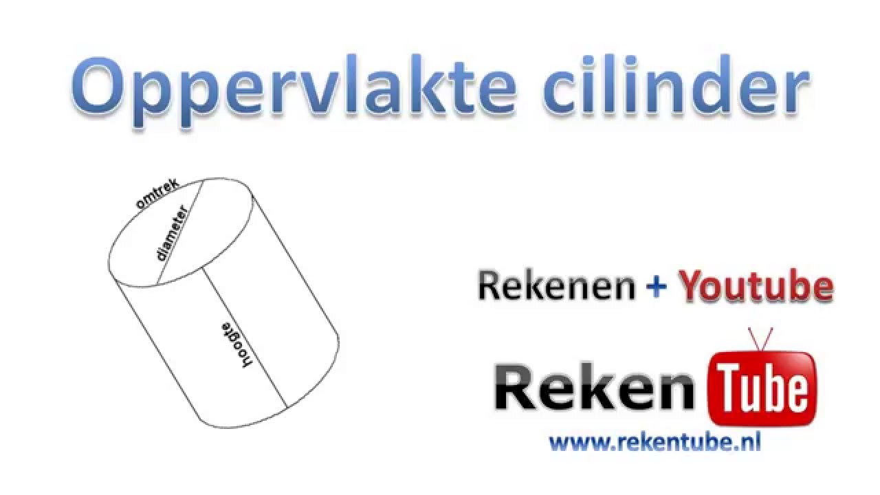 Inhoud Cilinder Berekenen Met Diameter