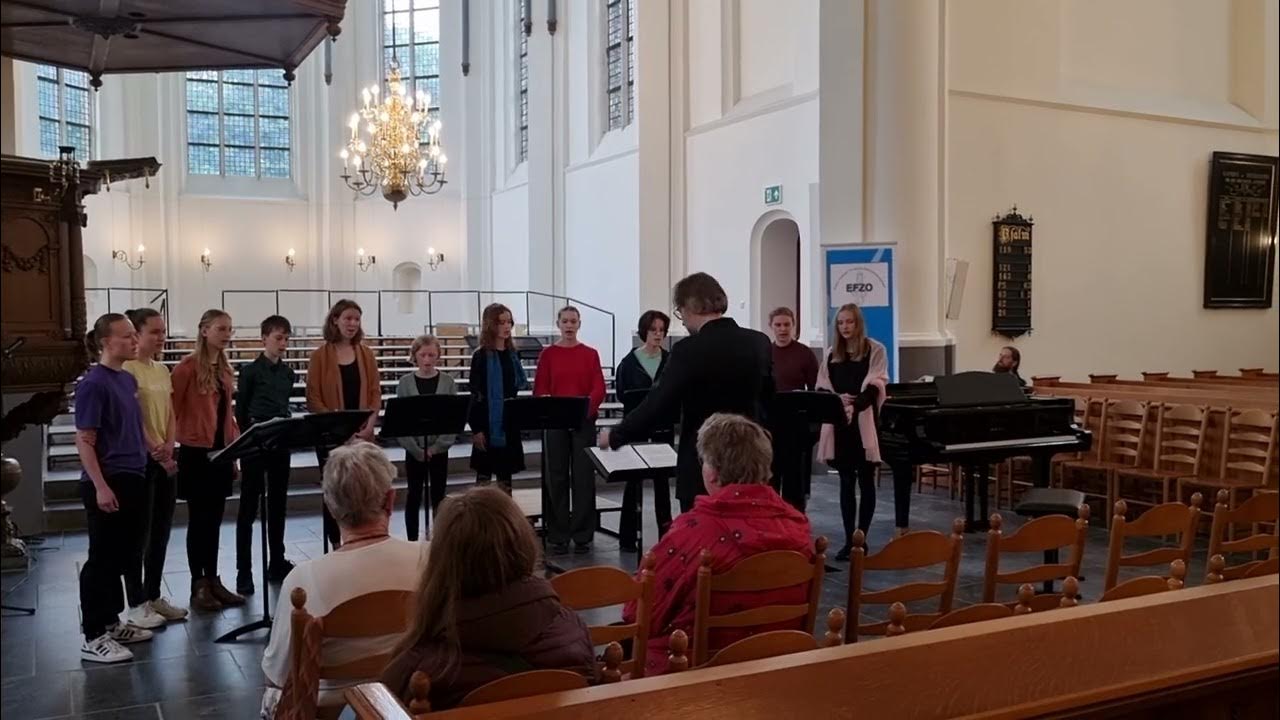 Optreden EFZO korenfestival, 1 juni 2024, zangklas 3 en 4. Oude kerk - Zangavond Oude Kerk Ede