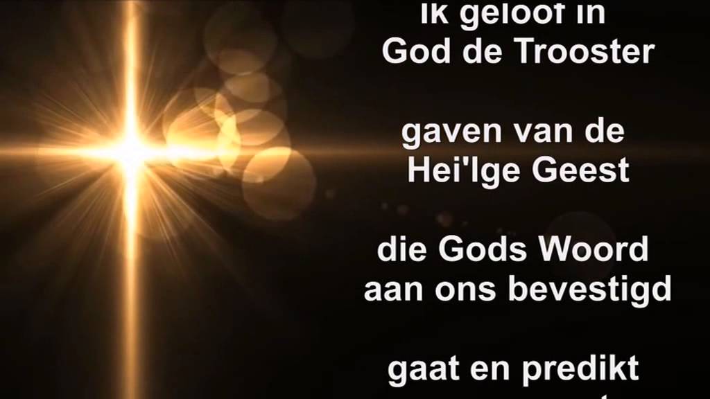 opwekking 347, ik geloof in God de Vader (ingekorte versie) - YouTube - Het Geloof Is Een Gave Gods