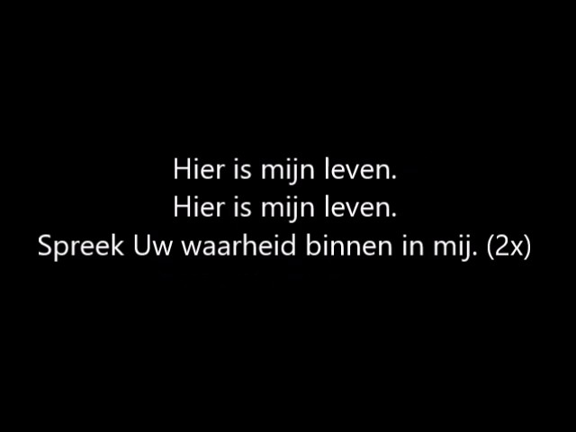 Opwekking 802 - Hier is mijn hart, Heer met tekst Acordes - Chordify - Hier Is Mijn Hart Heer