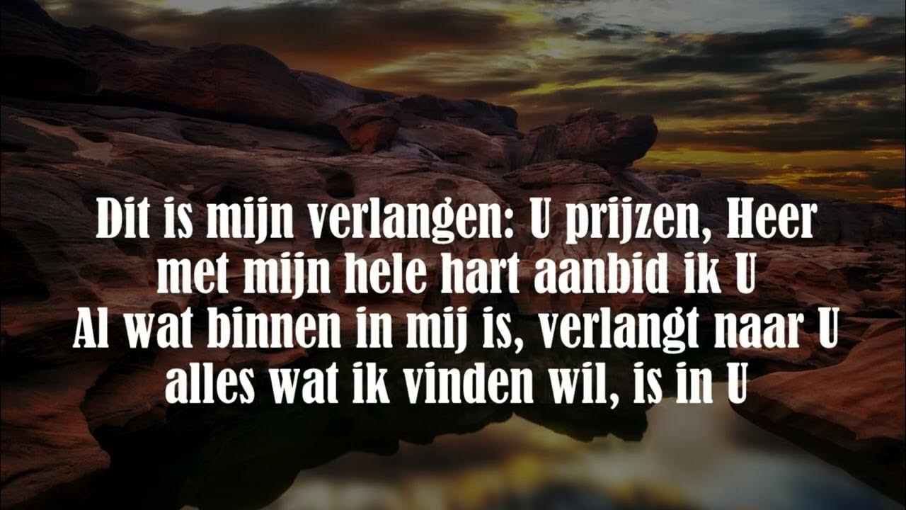 Dit Is Mijn Verlangen