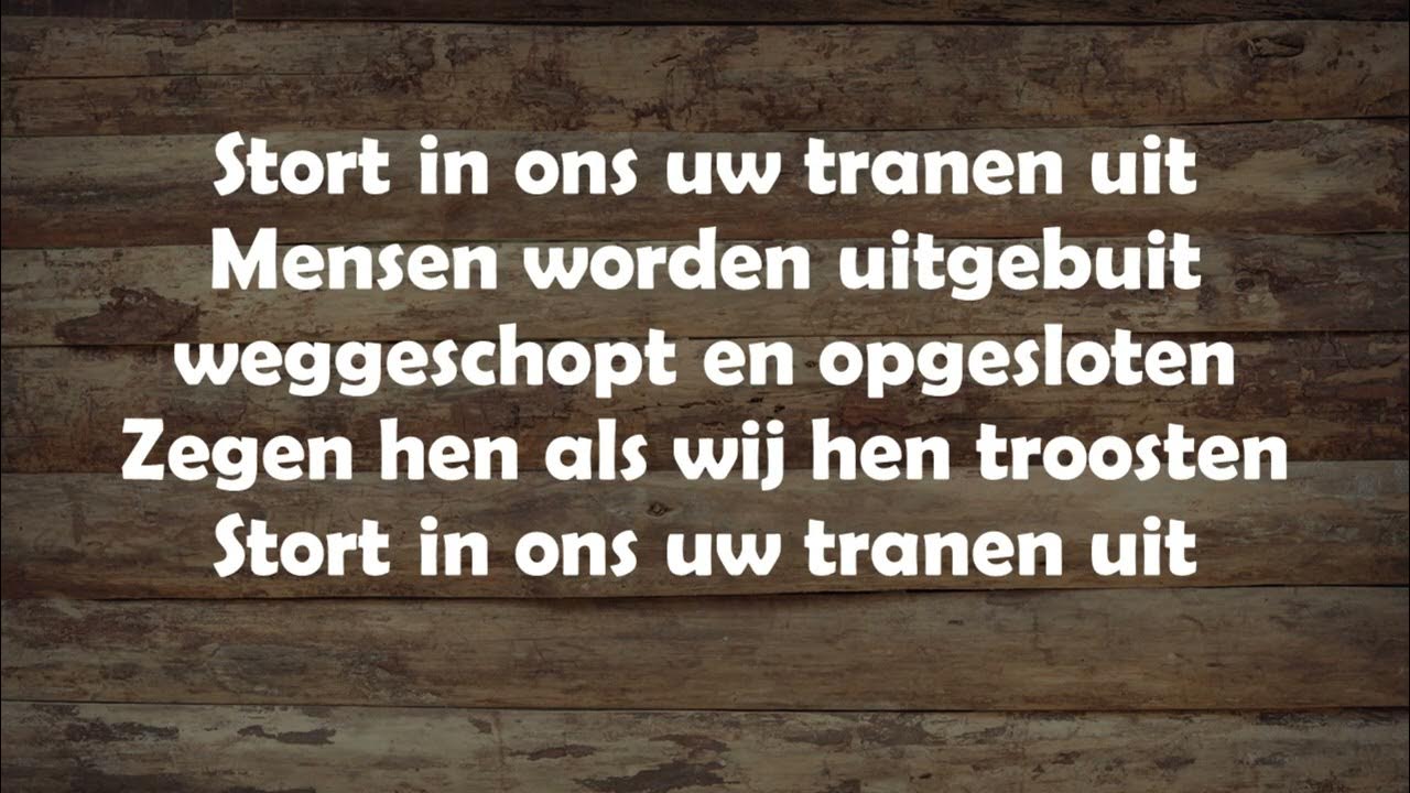 Opwekking met tekst 805 Maak ons hart onrustig (versie 1) - YouTube - Maak Ons Hart Onrustig