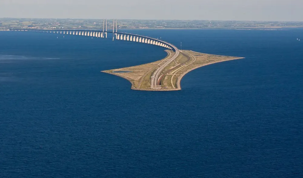 Oresund Bridge - Brug Van Denemarken Naar Zweden