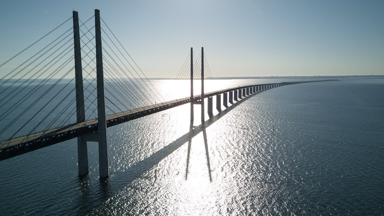 Brug Van Denemarken Naar Zweden