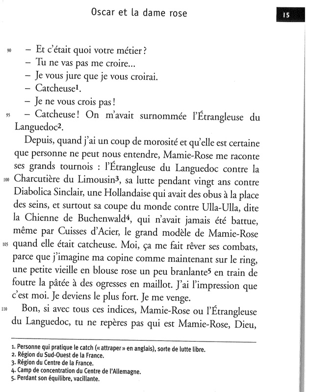 Oscar et la Dame Rose, Éric-Emmanuel Schmitt - Alex's Ressources - Livre Oscar Et La Dame Rose