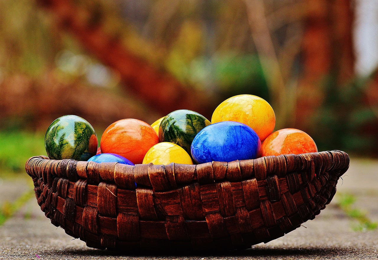 Ostern Ostereier Bunt - Kostenloses Foto auf Pixabay - Ei Laten Vallen Zonder Te Breken
