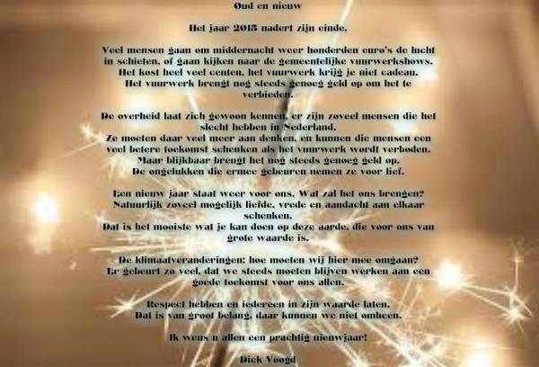 Gedichten Oud En Nieuw