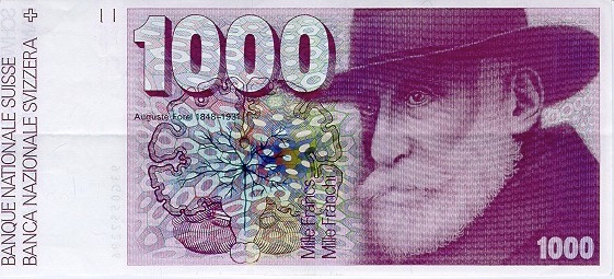 oud geld uit Zwitserland omwisselen - Zwitserse franken biljetten CHF - Hoeveel Euro Is 1 Zwitserse Frank