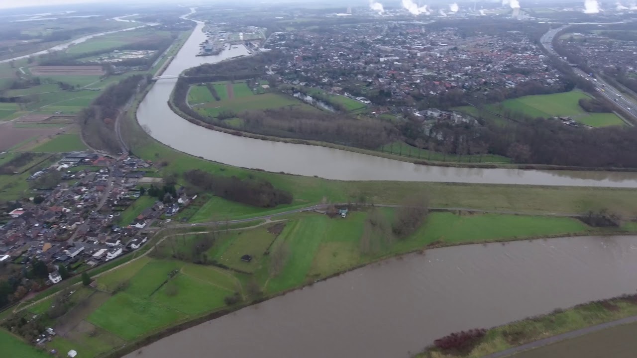 Overstroming van de Maas te Maasmechelen in4K - YouTube - Is De Maas Een Regenrivier