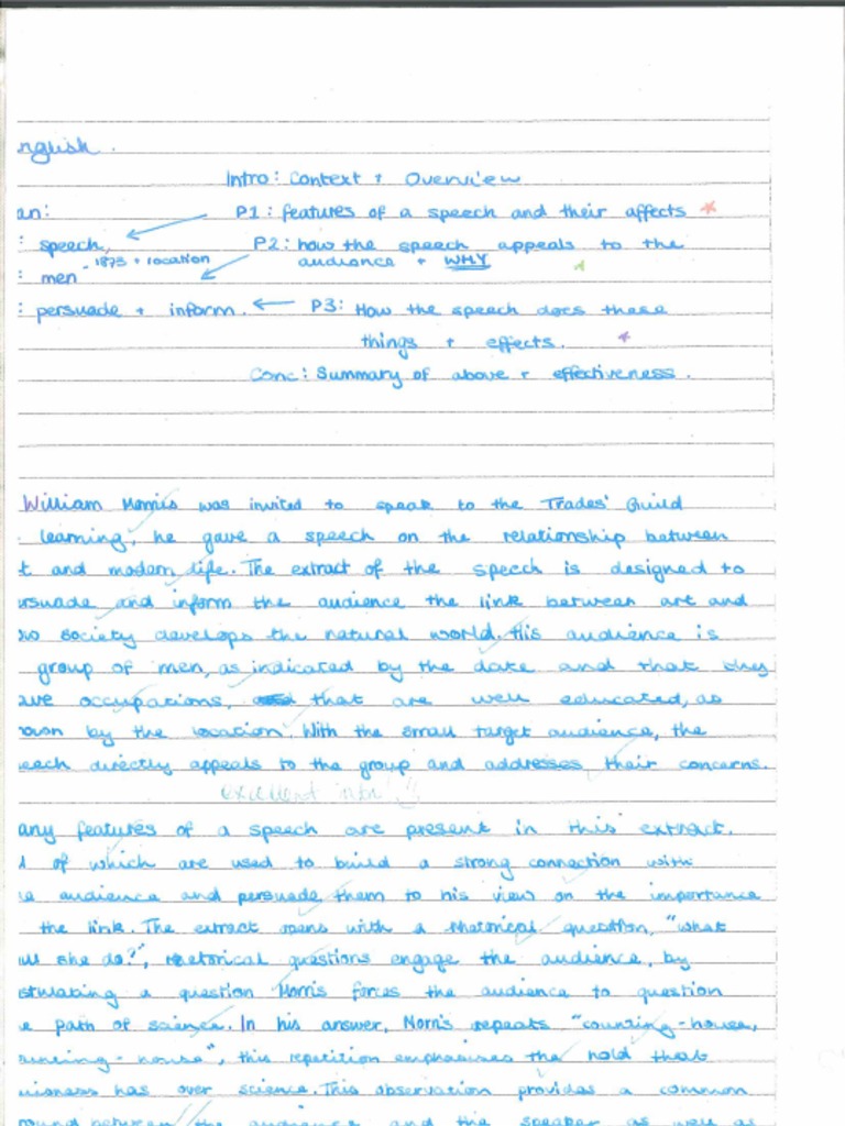 Paper 1 Ib English Example Paper 1 Katie White | PDF - English A Ib Paper 1