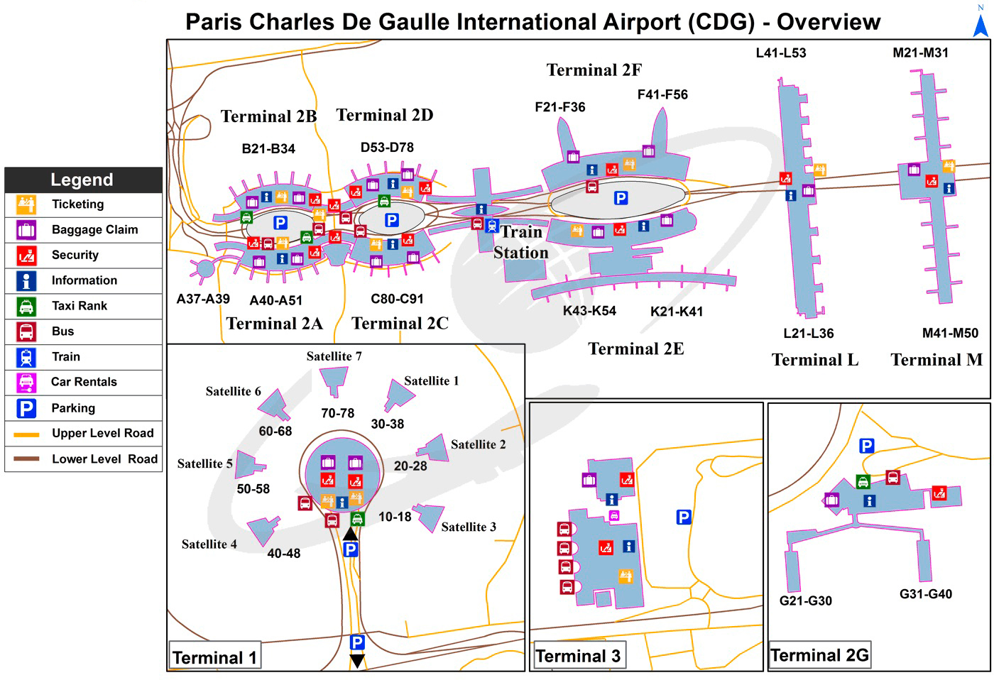 Aeropuerto De París Charles De Gaulle