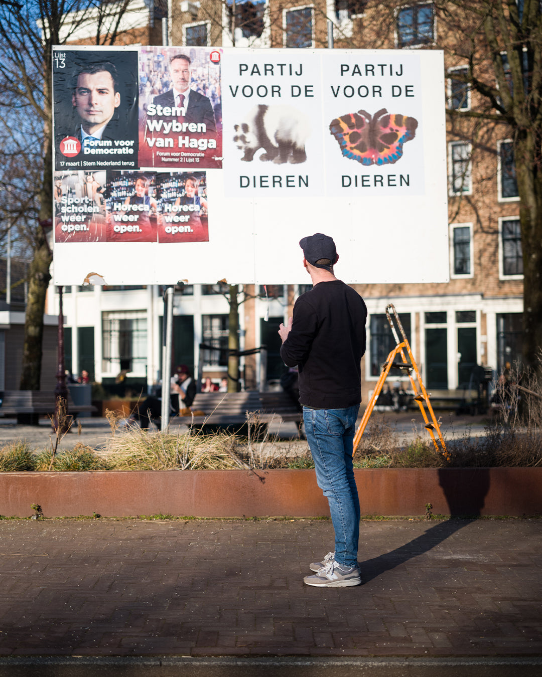 Partij voor de Dieren Poster Campaign – Wild Animals - Europees Parlement Partij Voor De Dieren