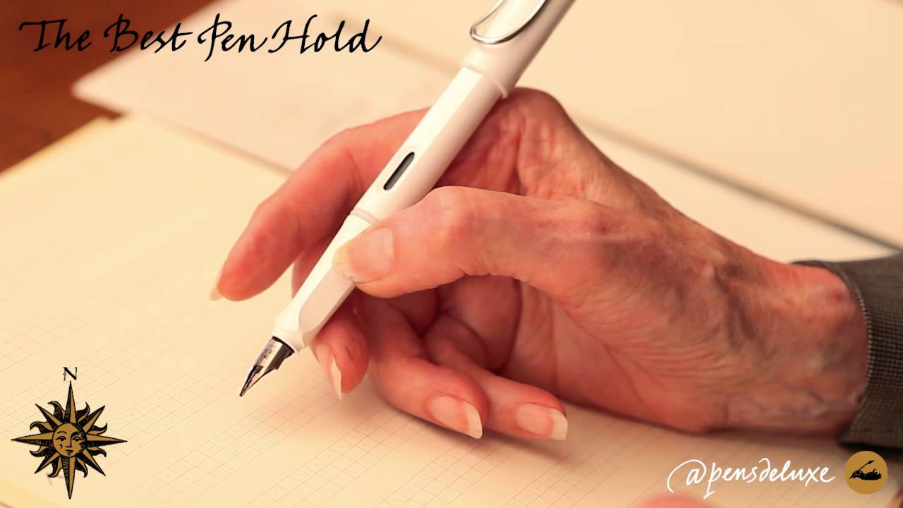 Penmanship • The Best Pen Hold - YouTube - Hoe Houd Je Een Pen Vast