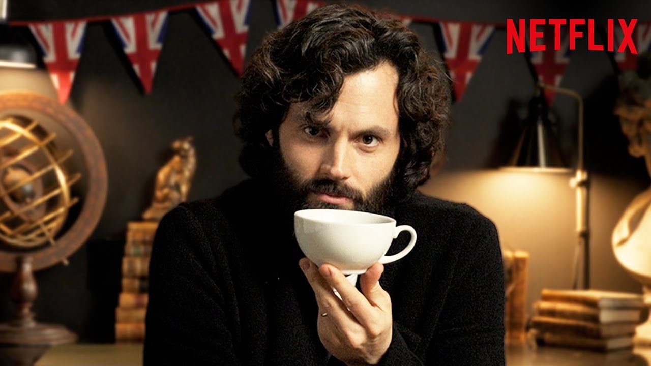 Penn Badgley Makes A Proper 🇬🇧British🇬🇧 Cup Of Tea | You | Netflix - Films En Tv-programma's Met Penn Badgley