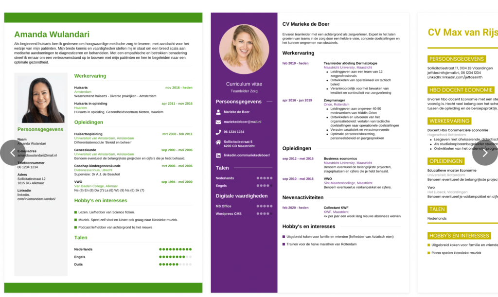 Persoonlijk profiel op je cv: tips en voorbeelden - Beaks.nl - Voorbeeld Cv Met Persoonlijk Profiel