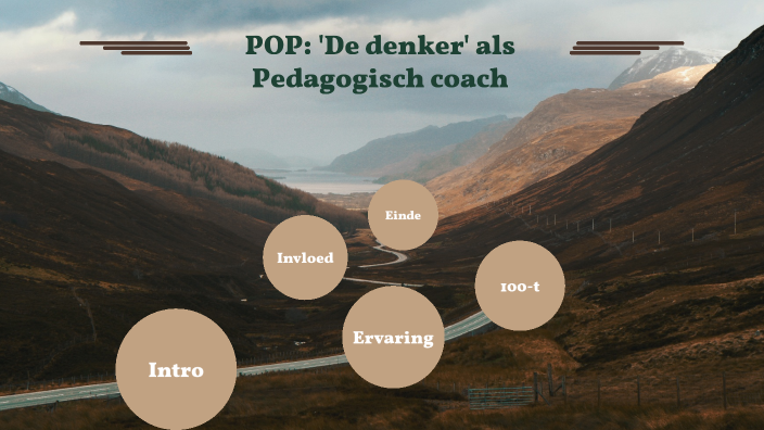Persoonlijke Ontwikkeling Presentatie: 'De denker" als pedagogisch - Wat Kun Je Met De Opleiding Pedagogiek
