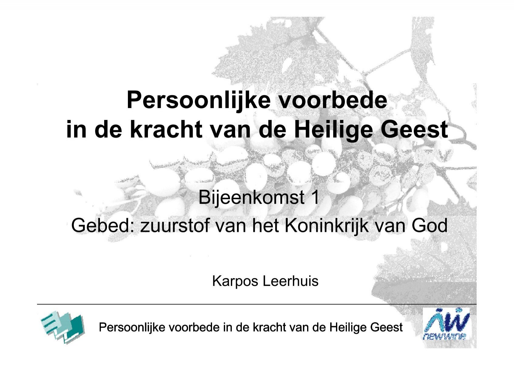 Kracht Van De Heilige Geest