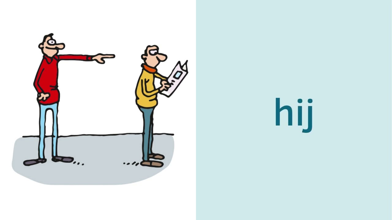 Wat Is Het Persoonlijk Voornaamwoord