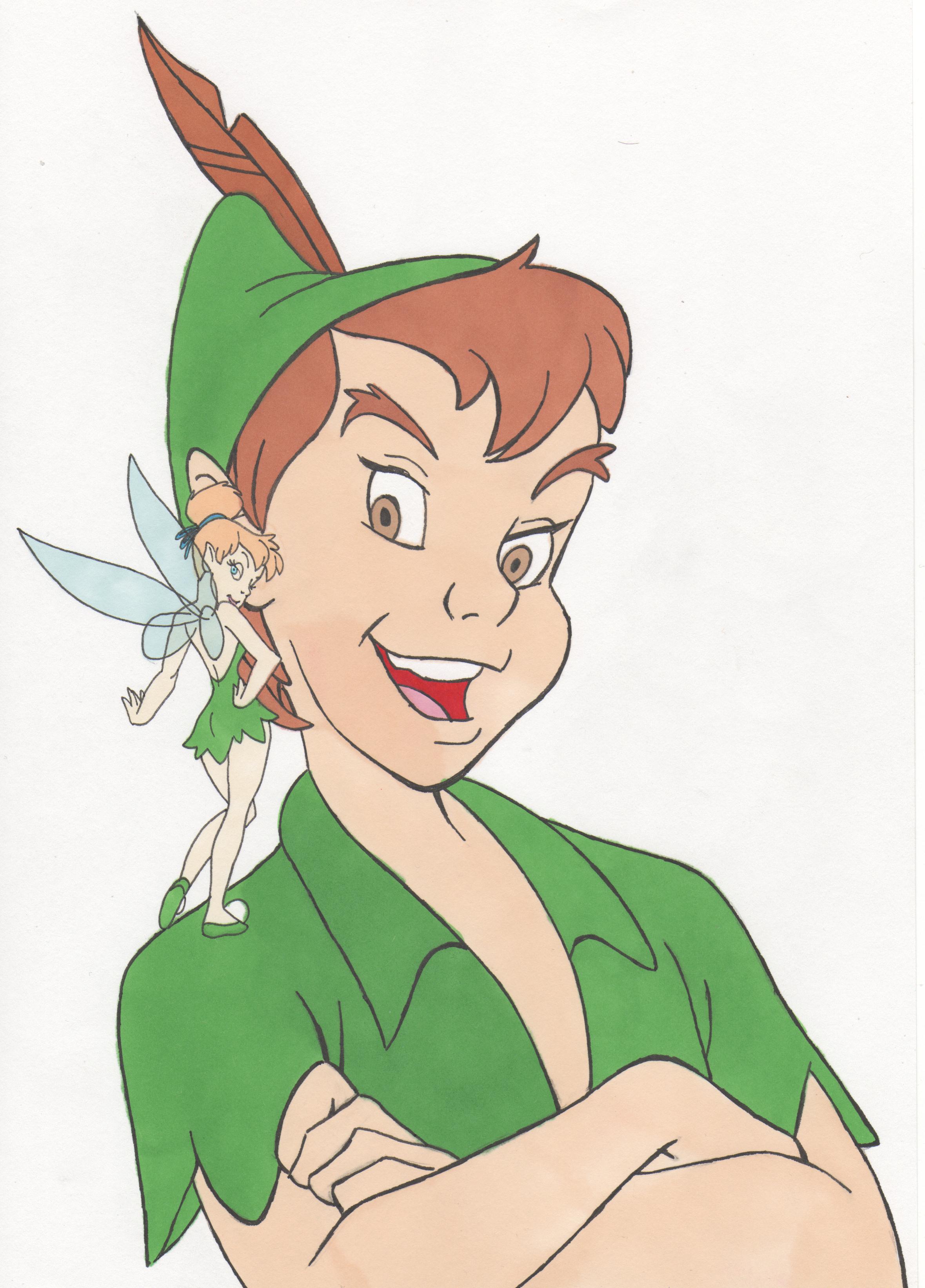 Peter Pan and Tinker Bell by theONLYjaystar on DeviantArt - Waar Wonen Peter Pan En Tinker Bell