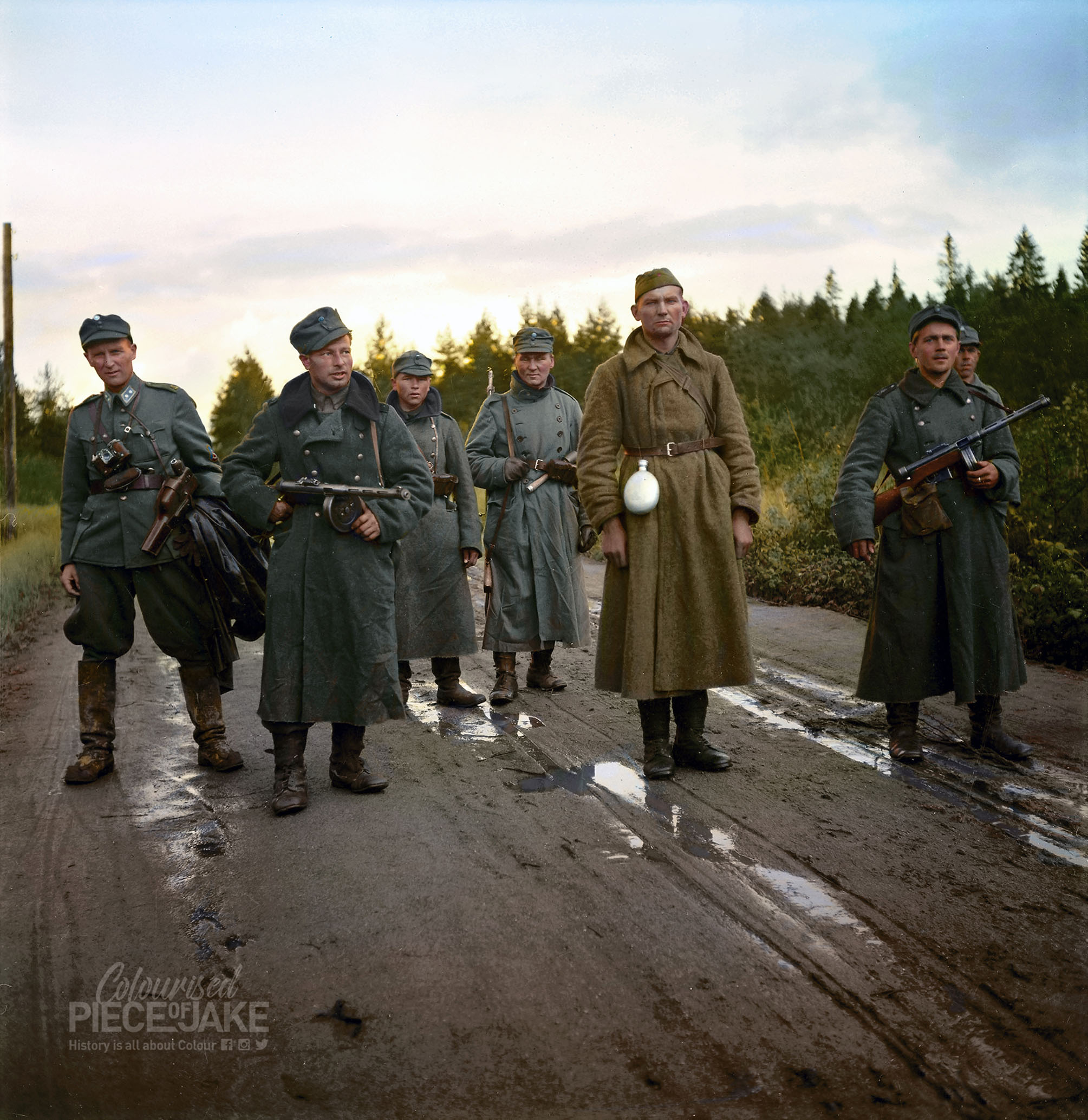 Photos of World War 2 in Color - HistoryColored - Wo2 In Kleur Deel 2