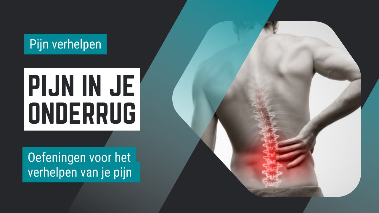PIJN IN JE ONDERRUG? UITLEG en OEFENINGEN voor onderrug pijn - YouTube - Bij Hoesten Pijn In Onderrug