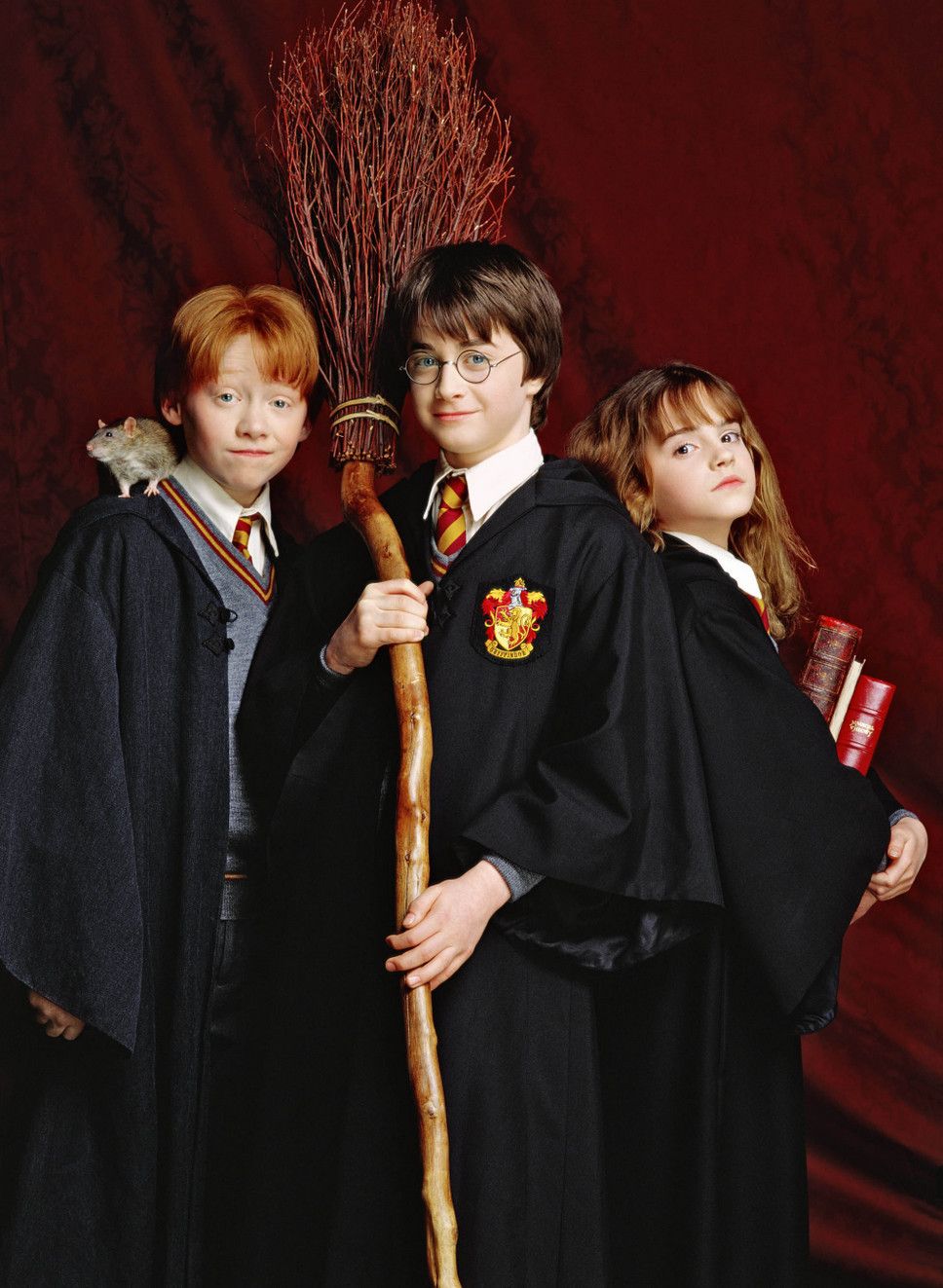 Pin 6. Beoordelingswoord: Vriendschappelijk. Harry, Ron en Hermelien - Hoeveel Delen Zijn Er Van Harry Potter