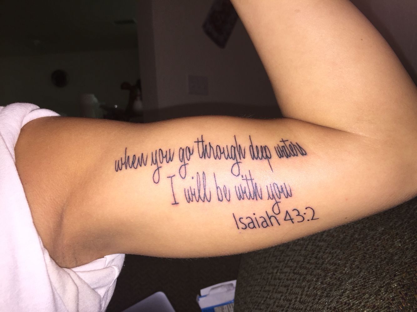 Pin by Amanda Vazquez on Tattoos | Verse tattoos, Bible verse tattoos - Wat Zegt De Bijbel Over Tattoo