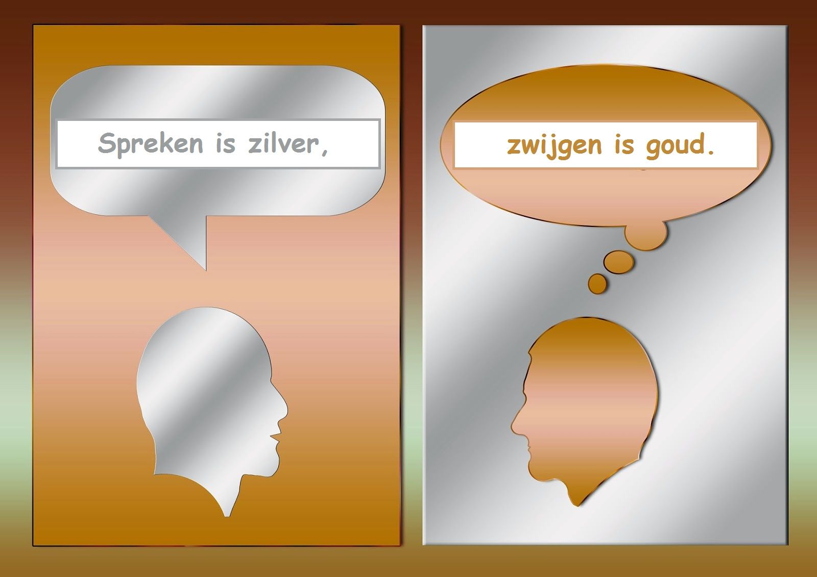 Spreken Is Zilver Zwijgen Is Goud Betekenis