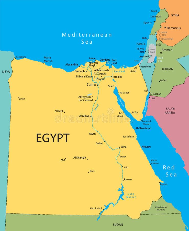 Pin on Business Vector Stock Photos - Waar Ligt Egypte Op De Kaart
