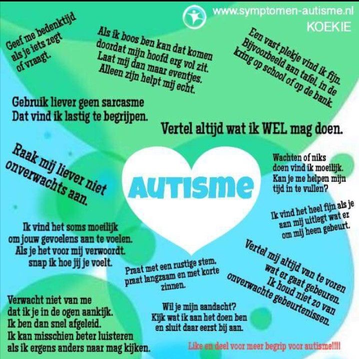 Pin on Work - Kenmerken Autisme Meisje 13 Jaar