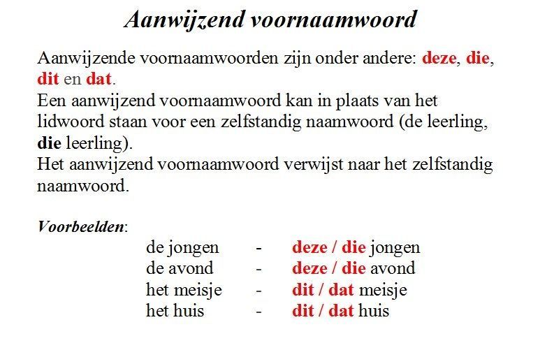 Pin op creche - Wat Is Een Aanwijzend Voornaamwoord