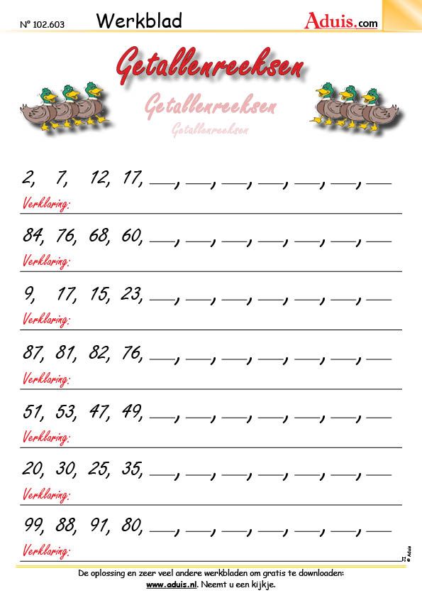 Getallenlijn Tot 100 In De Klas