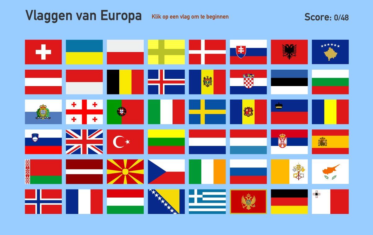 Pin op Leuk en Leerzaam - Vlaggen Van Landen In Europa