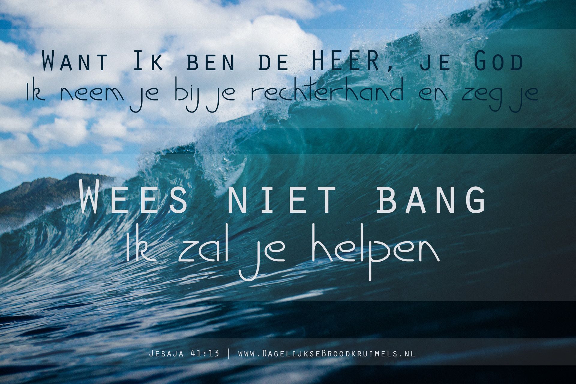Pin op mooie teksten - Wees Niet Bang Bijbel