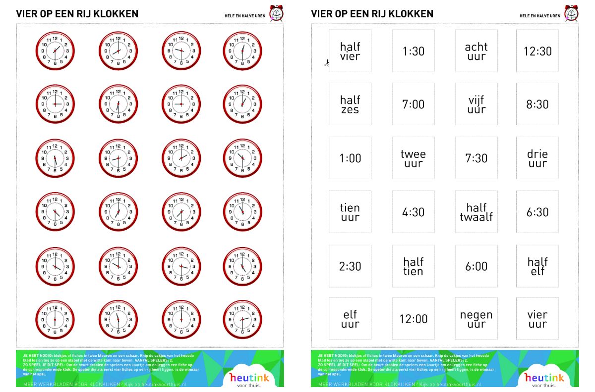 Pin op Thuis leren - Digitale Klokken Oefenen Groep 5