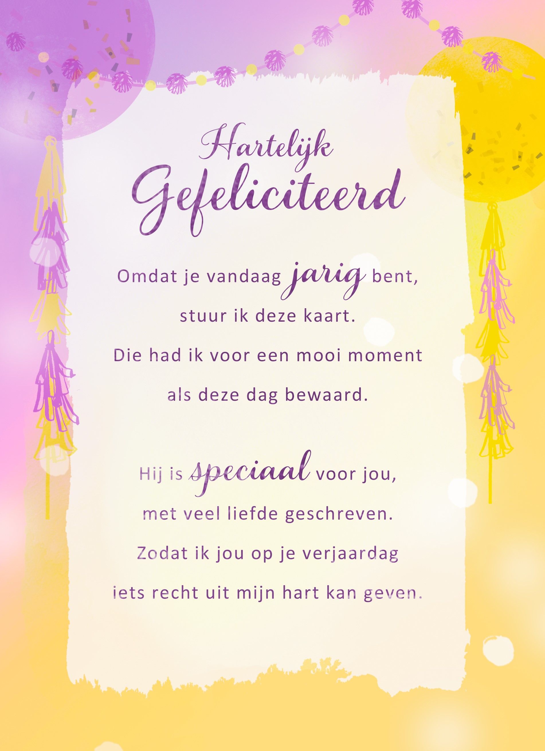 Pin op verjaardags teksten - Wat In Een Verjaardagskaart Schrijven