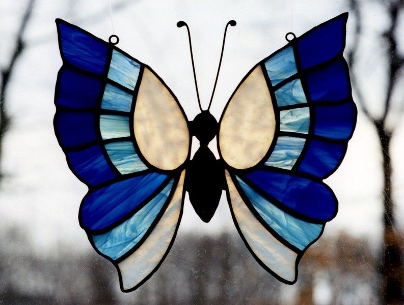 Patronen Glas In Lood Tekening