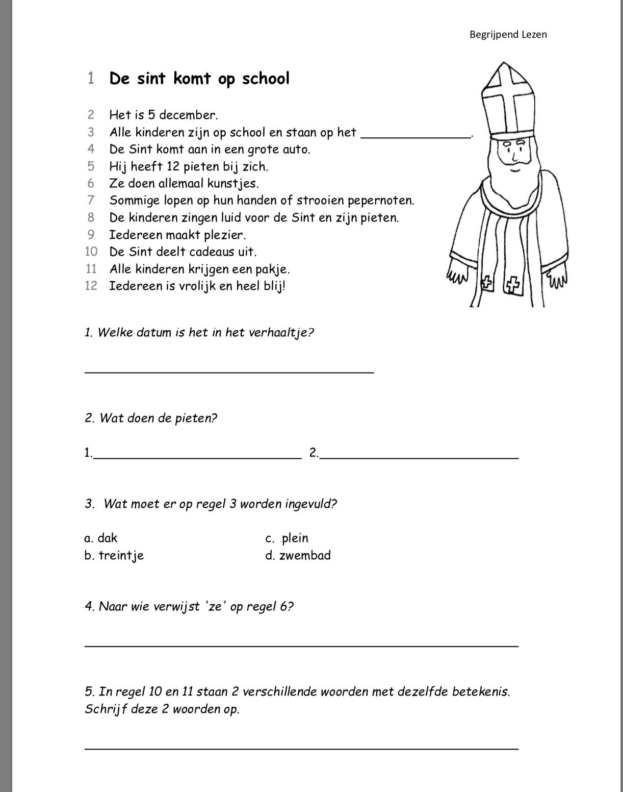Pin van Azal op Begrijpend lezen groep 4 | Begrijpend lezen, Lezen - Tekst Begrijpend Lezen Groep 7