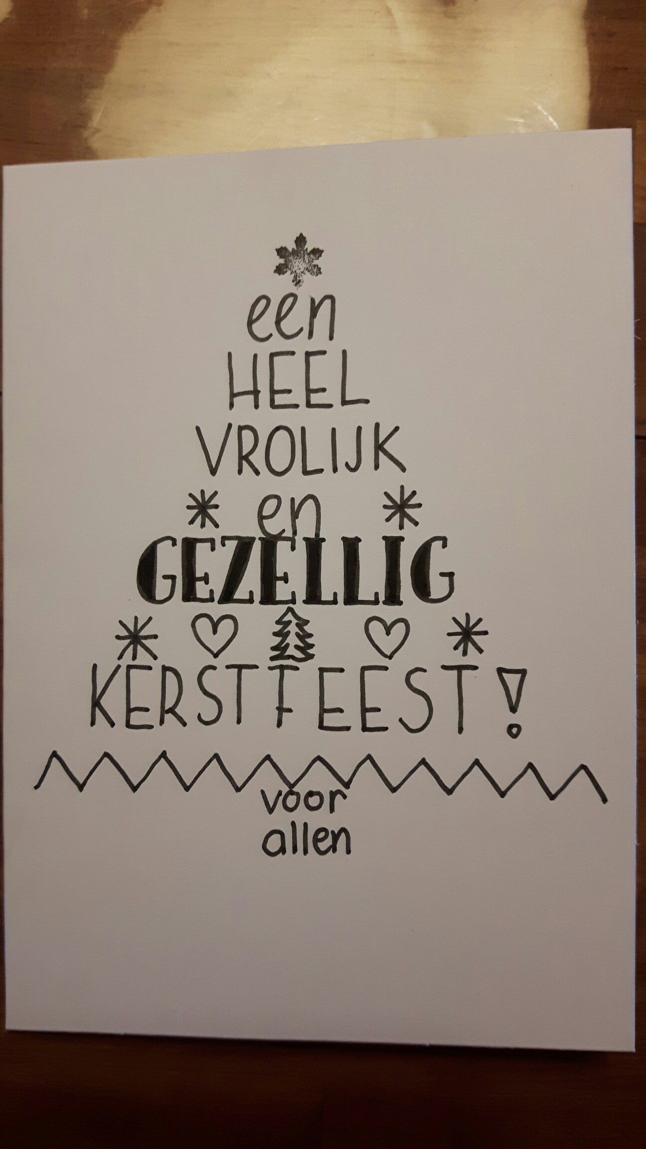 Wat Schrijven Op Een Kerstkaart