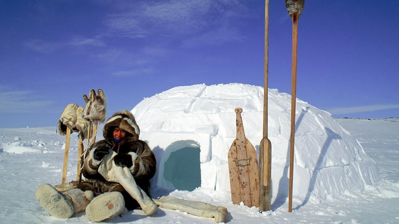 Pinterest - Wonen De Inuit In Iglo's