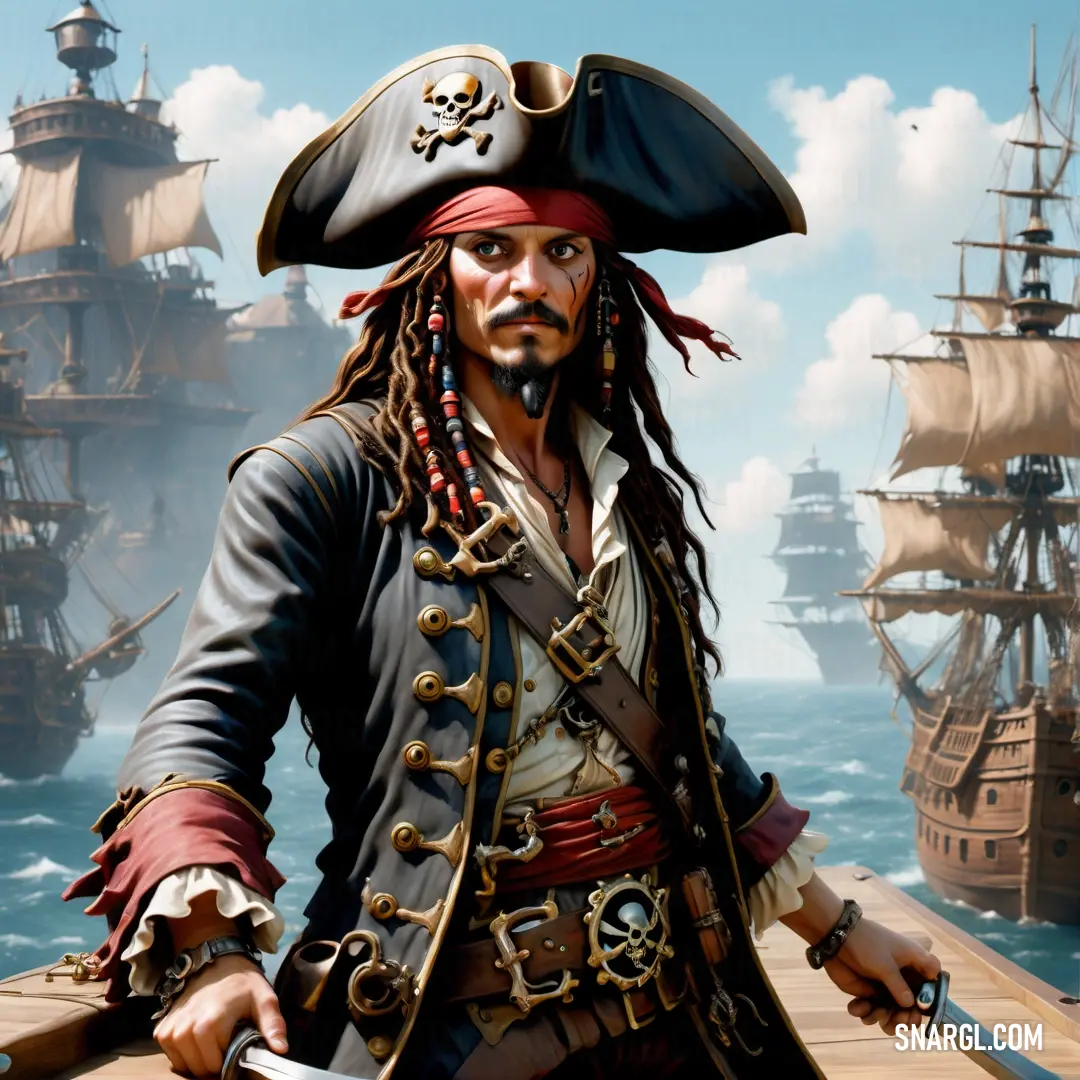Pirate - A Comprehensive Guide to the Legendary Pirate Character - Pirate From Pirates Of The Caribbean