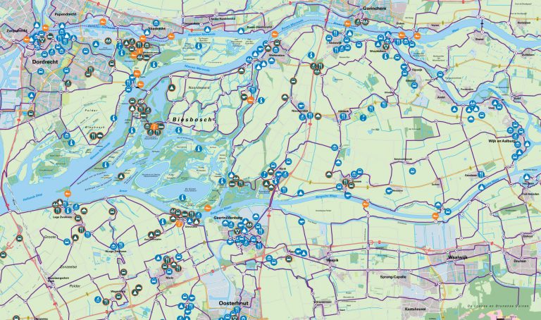 Plan your trip – Nationaal Park De Biesbosch - Waar Ligt De Biesbosch Op De Kaart