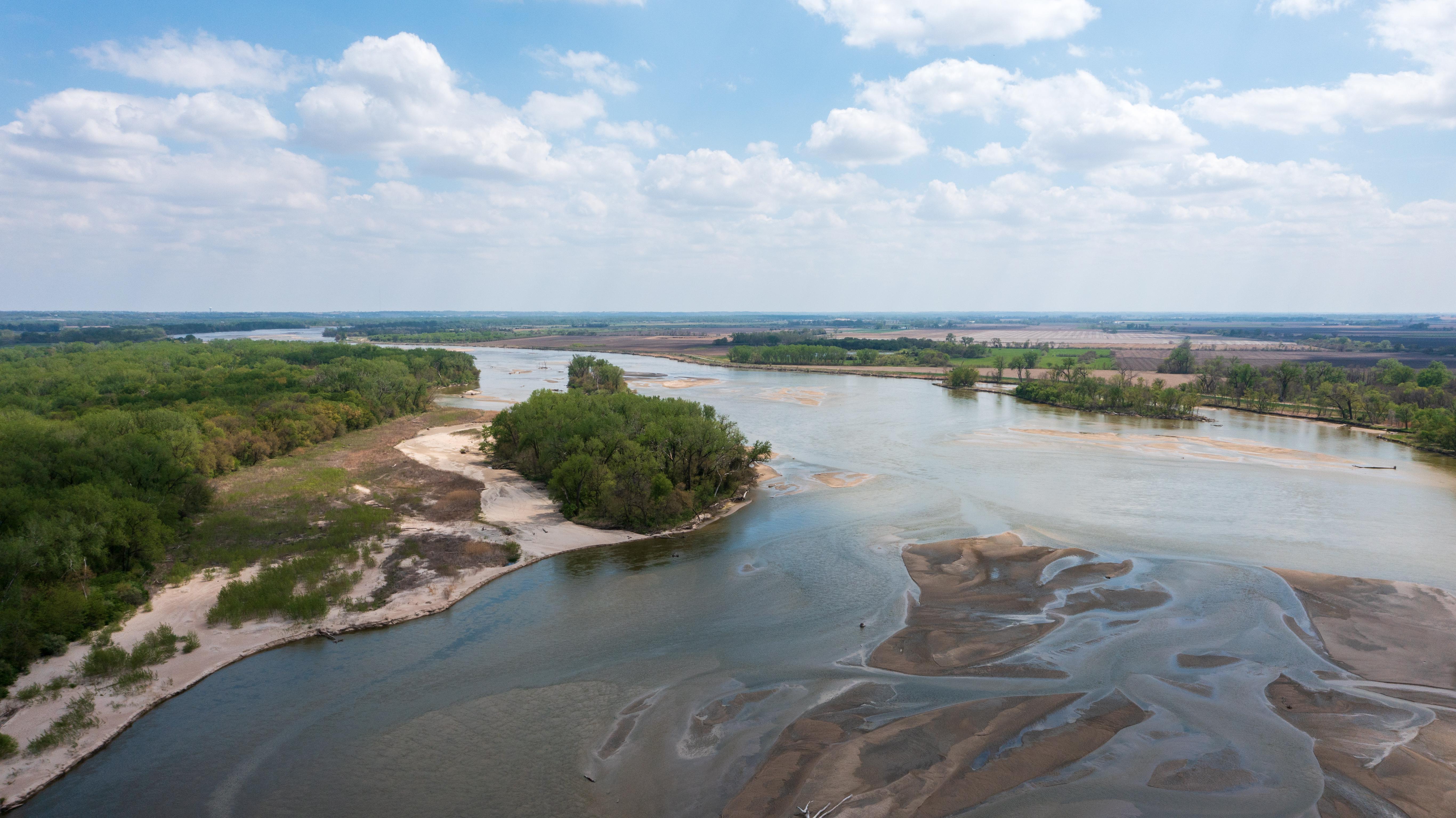 Platte River - A Mile Wide and an Inch Deep : r/Nebraska - Platte Batterij 4 5 Volt