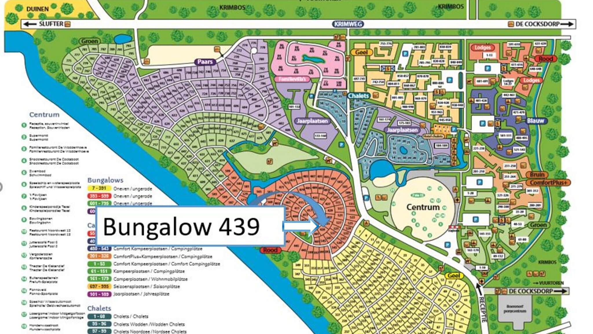 Plattegrond Vakantiepark De Krim Archieven - TexelThuis - Waar Ligt De Krim In Nederland