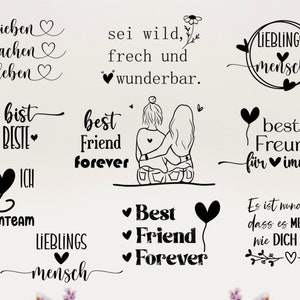 Plotterdatei Beste Freundin SvgBeste Freunde SVG Bundle - Etsy.de - Beste Geheime Dienst Ter Wereld