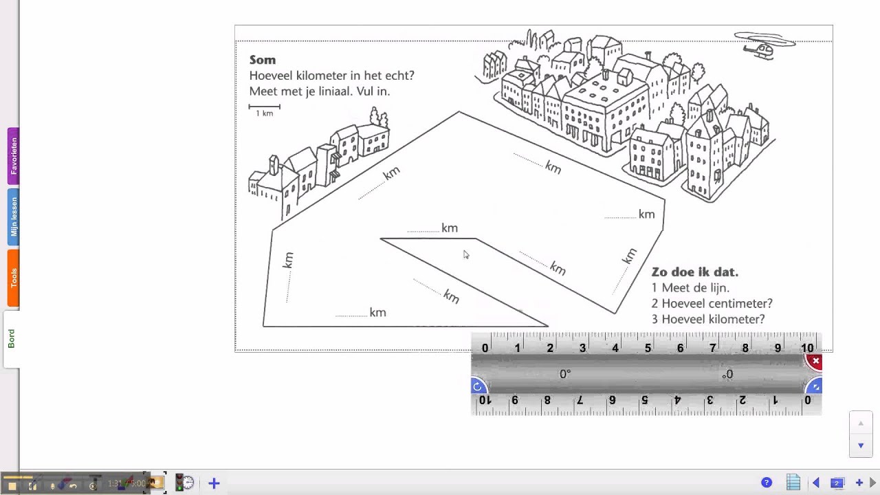 Pluspunt 3 groep 5 blok 4 les 8 schaalrekenen - YouTube - Schaal Berekenen Groep 8 Werkblad