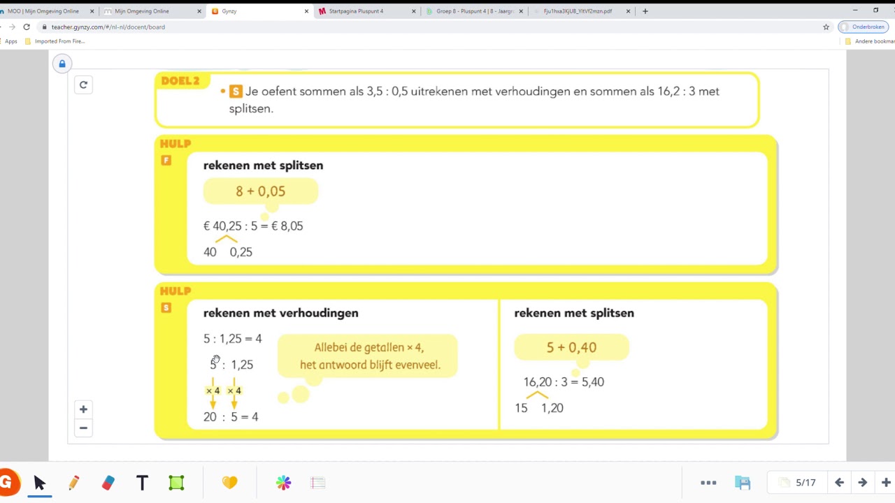pluspunt 4 groep 8 blok 5 doel 2 deelsommen met kommagetallen - YouTube - Malmberg Rekenen Groep 8 Antwoorden