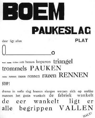 Boem Paukeslag Paul Van Ostaijen