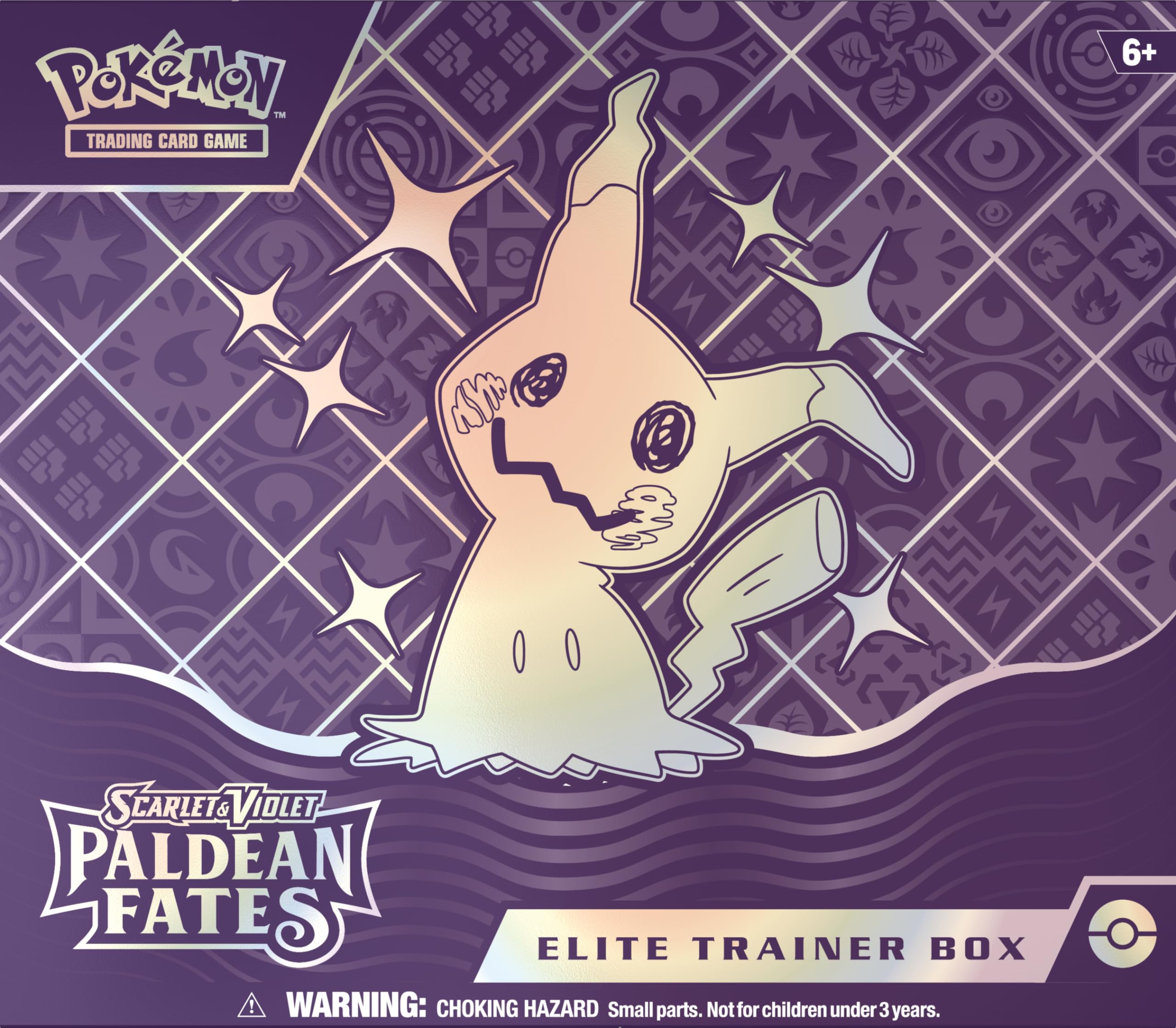 POKEMON TCG: SCARLET AND VIOLET: PALDEAN FATES: ELITE TRAINER BOX - Scarlet & Violet Paldean Fates Card List
