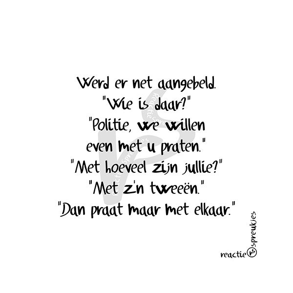 Politie aan de deur #grappig #tekst | Funny love jokes, Funny quotes - Politie Aan De Deur Rechten